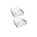 Under Sink Bathroom Cabinet with Pull-Out, 30cm, 40cm, 2 Packs - 50cm, 2 Packs option