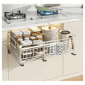 Under Sink Bathroom Cabinet with Pull-Out, 50cm, 2 Pack - White, 2 pieces option
