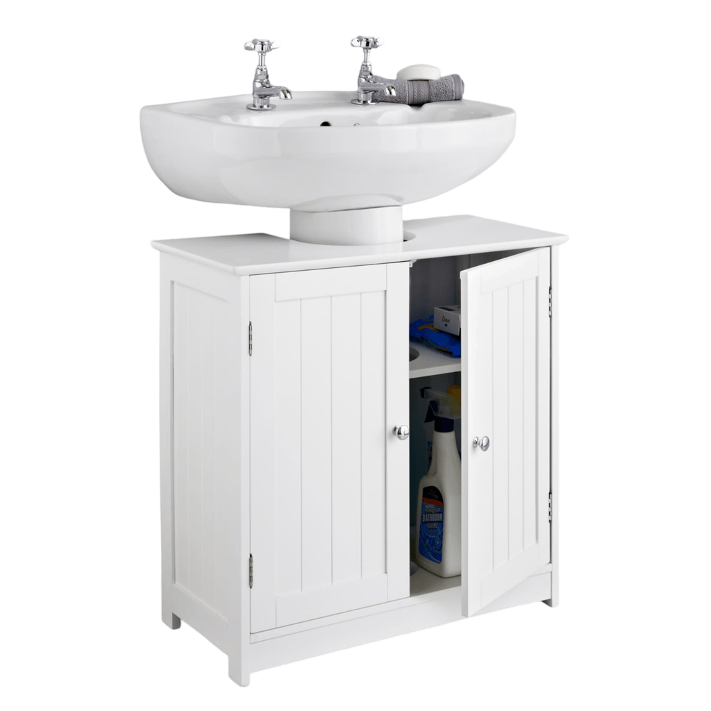 Under Sink Bathroom Cabinet with Space-Saving, Easy Assembly - product gallery image 3