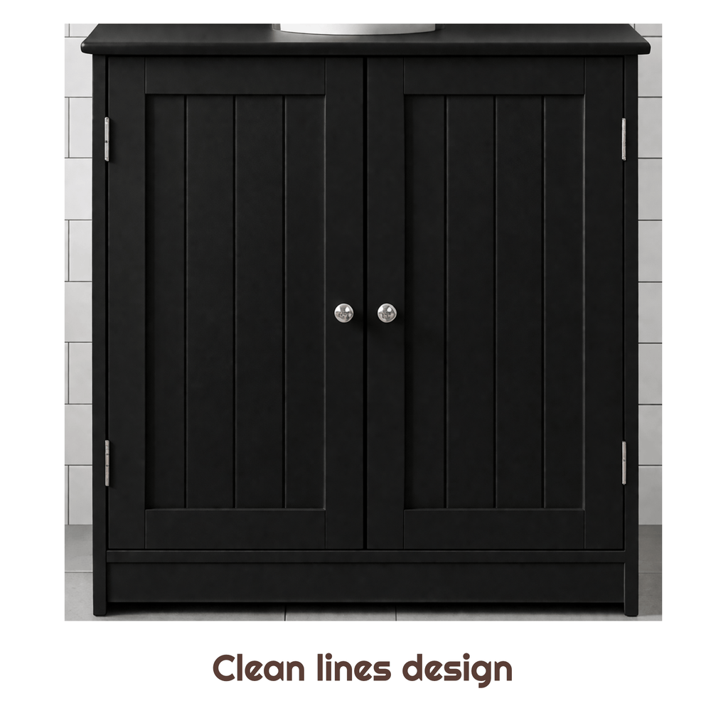 Under Sink Bathroom Cabinet with Space-Saving, Easy Assembly - product gallery image 5
