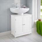 Under Sink Bathroom Cabinet with Space-Saving, Easy Assembly
