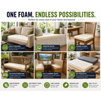 Upholstery Foam with FR24 High Density Cushion Replacement Insert - product gallery image 4