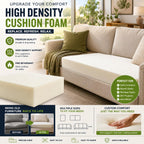 Upholstery Foam with FR24 High Density Cushion Replacement Insert