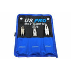 US PRO 8" 200mm 3pcs Plier Set with 8 inch, Side Cutter, Long Nose, Combination Pliers - product gallery image 4