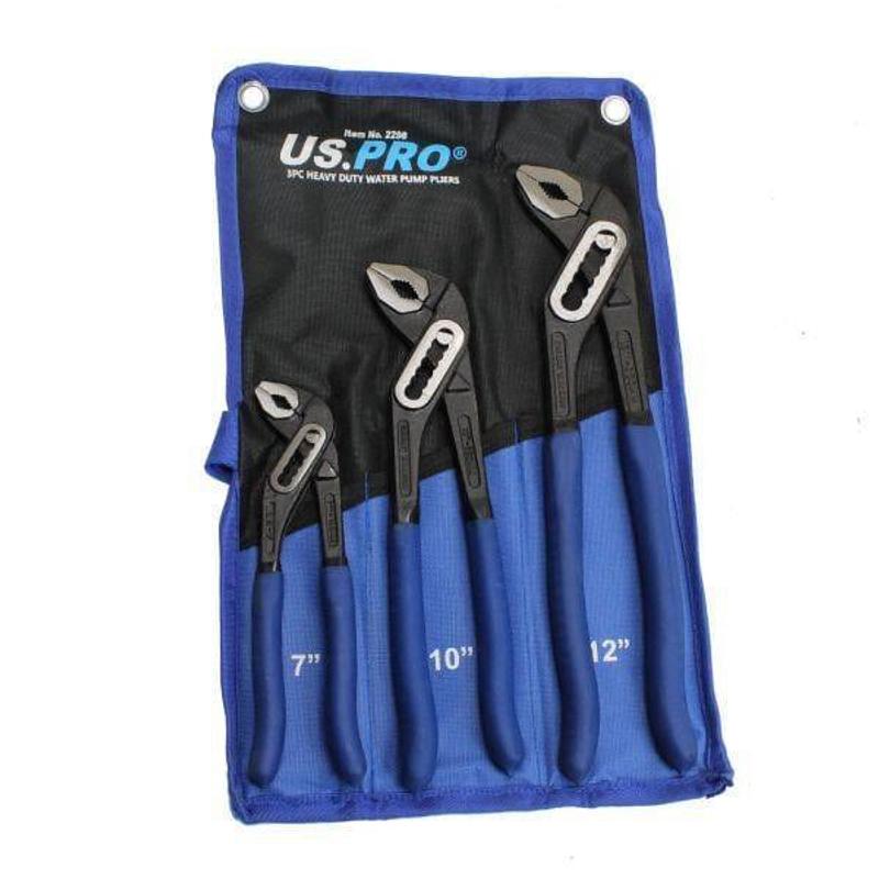 US PRO Tools Heavy Duty 3pc Water Pump with Pliers - product gallery image 2