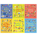Usborne All About Feelings Friends And with 6 Books, Families My First Books By