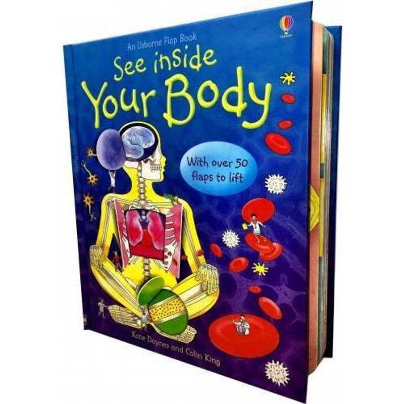 Usborne See Inside Your Body Lift-the-Flap with book