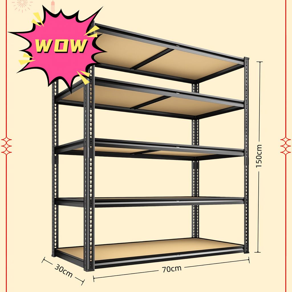 Utility Storage Shelve with Shelves, Sturdy Professional Shelving System - Style 1 option