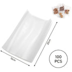 Vacuum Sealer Bags & Roll with Airtight, 100pcs, Food 100pcs Precut Embossed, Thick - product gallery image 2