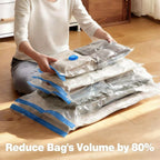 Vacuum Storage Bag with Space-Saving, Airtight, Plastic, 11 Piece - product gallery image 11