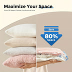 Vacuum Storage Bag with Space-Saving, Airtight, Plastic, 11 Piece - product gallery image 8