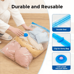 Vacuum Storage Bag with Space-Saving, Airtight, Plastic, 11 Piece - product gallery image 9