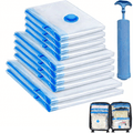 Vacuum Storage Bag with Space-Saving, Airtight, Plastic, 11 Piece