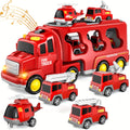 Vehicle Toy with 5-in-1 Construction Truck Toys Kids Lights - Construction Truck option