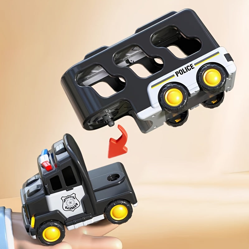 Vehicle Toy with 5-in-1 Construction Truck Toys Kids Lights - product gallery image 6