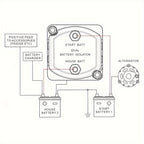 Voltage Sensitive Split Charge Relay Set with 12V AMP VSR 110Amp Camper Car - product gallery image 5