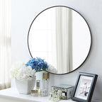Wall Mirror with Wall-Mounted, 50cm, Glass for living rooms - product gallery image 2