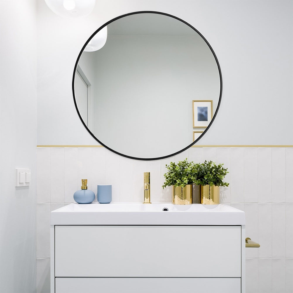 Wall Mirror with Wall-Mounted, 50cm, Glass for living rooms - product gallery image 5