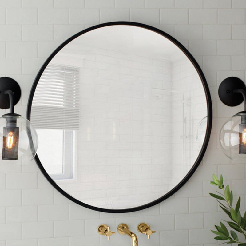 Wall Mirror with Wall-Mounted, 50cm, Glass for living rooms - product gallery image 7