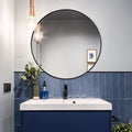 Wall Mirror with Wall-Mounted, 50cm, Glass for living rooms