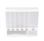 Wall-Mounted Cereal Dispenser with 10kg, Six-Compartment Wall-Mounted - product gallery image 17