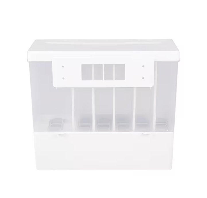 Wall-Mounted Cereal Dispenser with 10kg, Six-Compartment Wall-Mounted - product gallery image 20