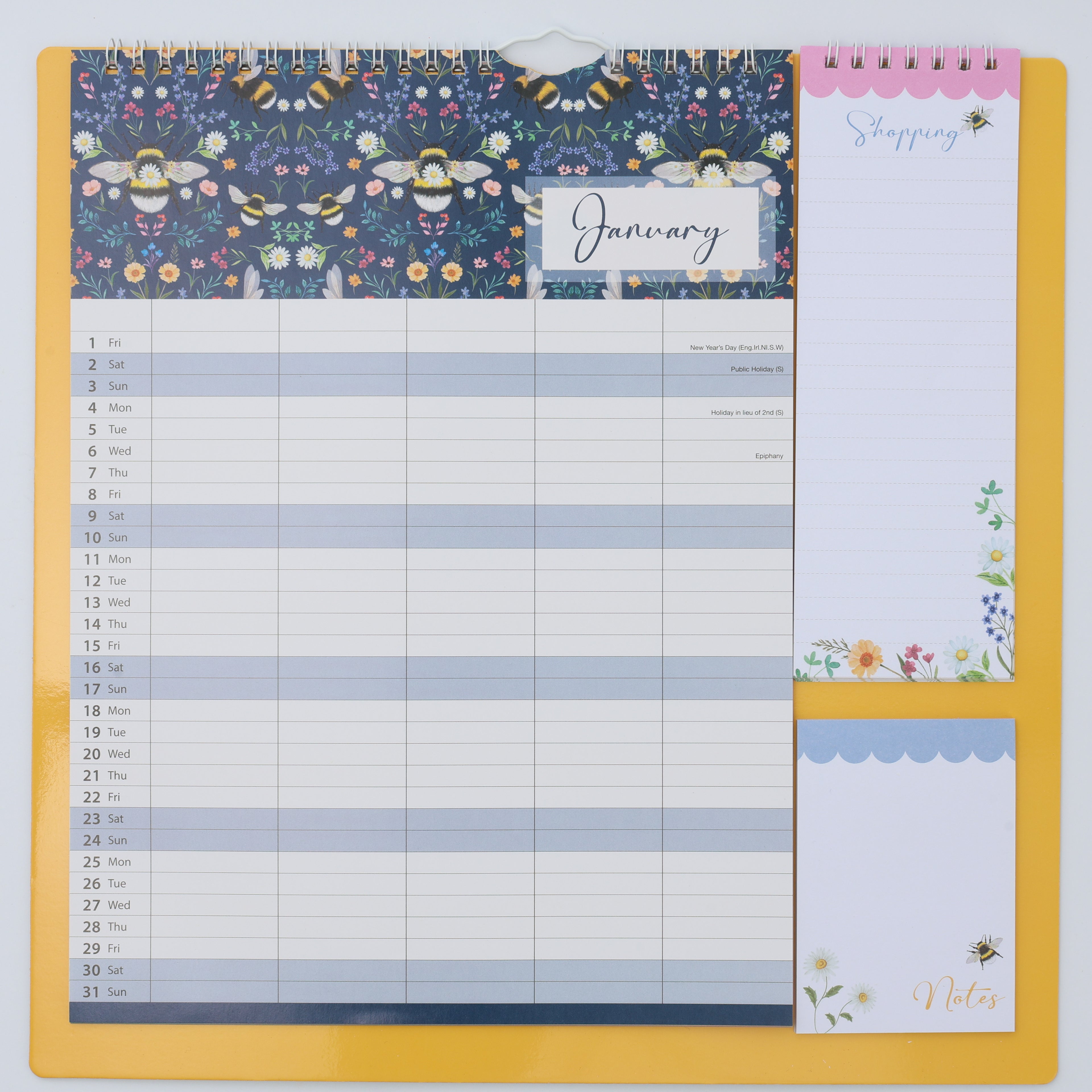 Wall Planner with Family Calendar Column Large Month-to-View - product gallery image 13