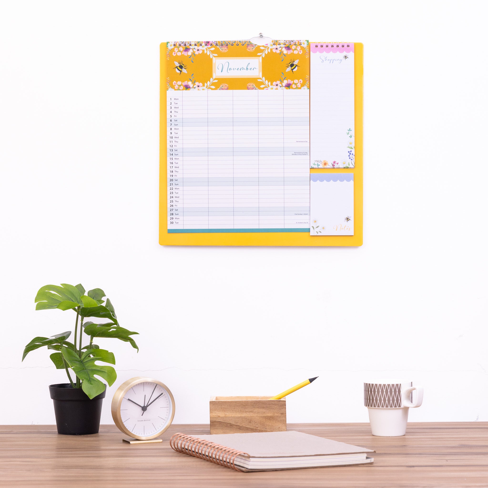 Wall Planner with Family Calendar Column Large Month-to-View - product gallery image 15