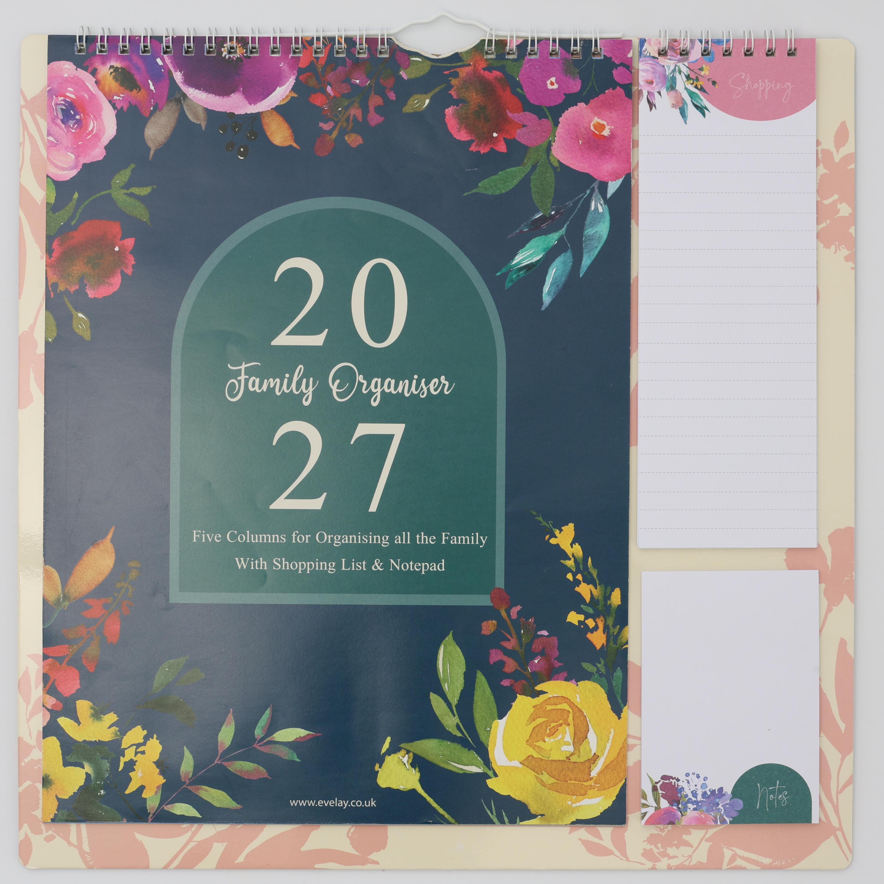 Wall Planner with Family Calendar Column Large Month-to-View - product gallery image 16