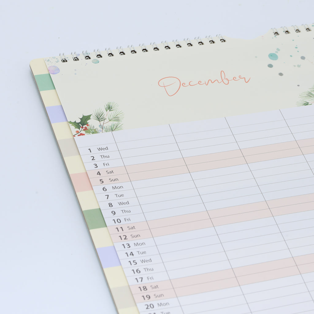 Wall Planner with Family Calendar Column Large Month-to-View - product gallery image 5
