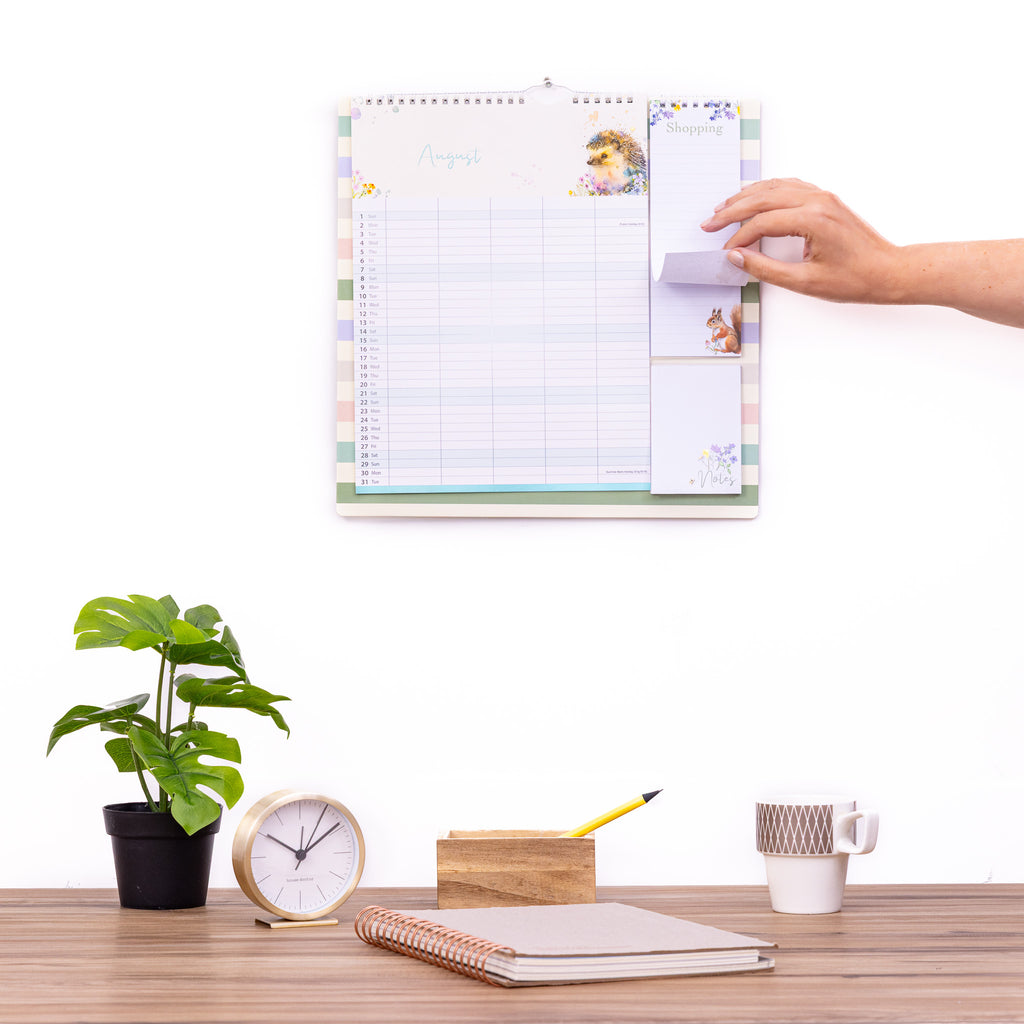 Wall Planner with Family Calendar Column Large Month-to-View - product gallery image 8