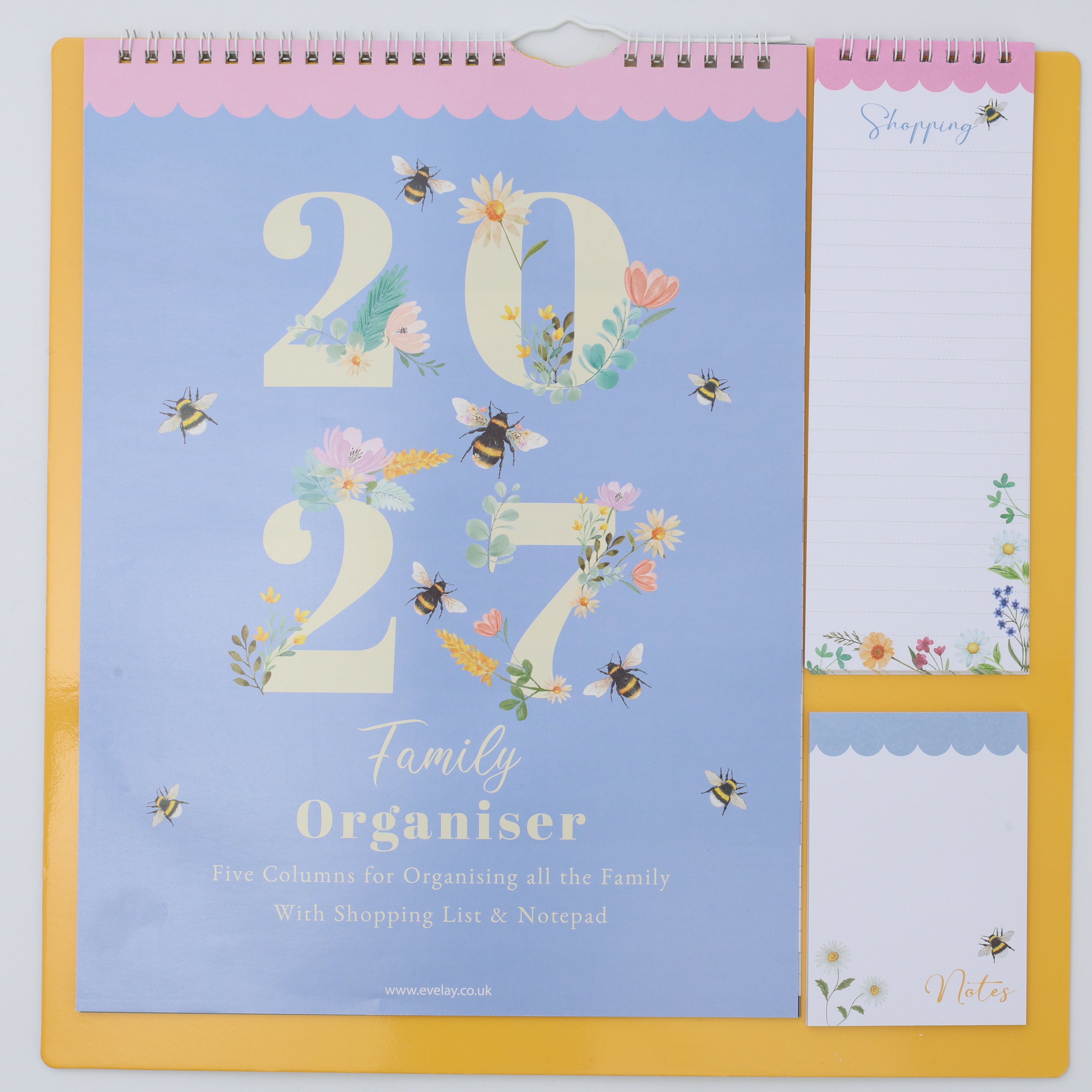 Wall Planner with Family Calendar Column Large Month-to-View