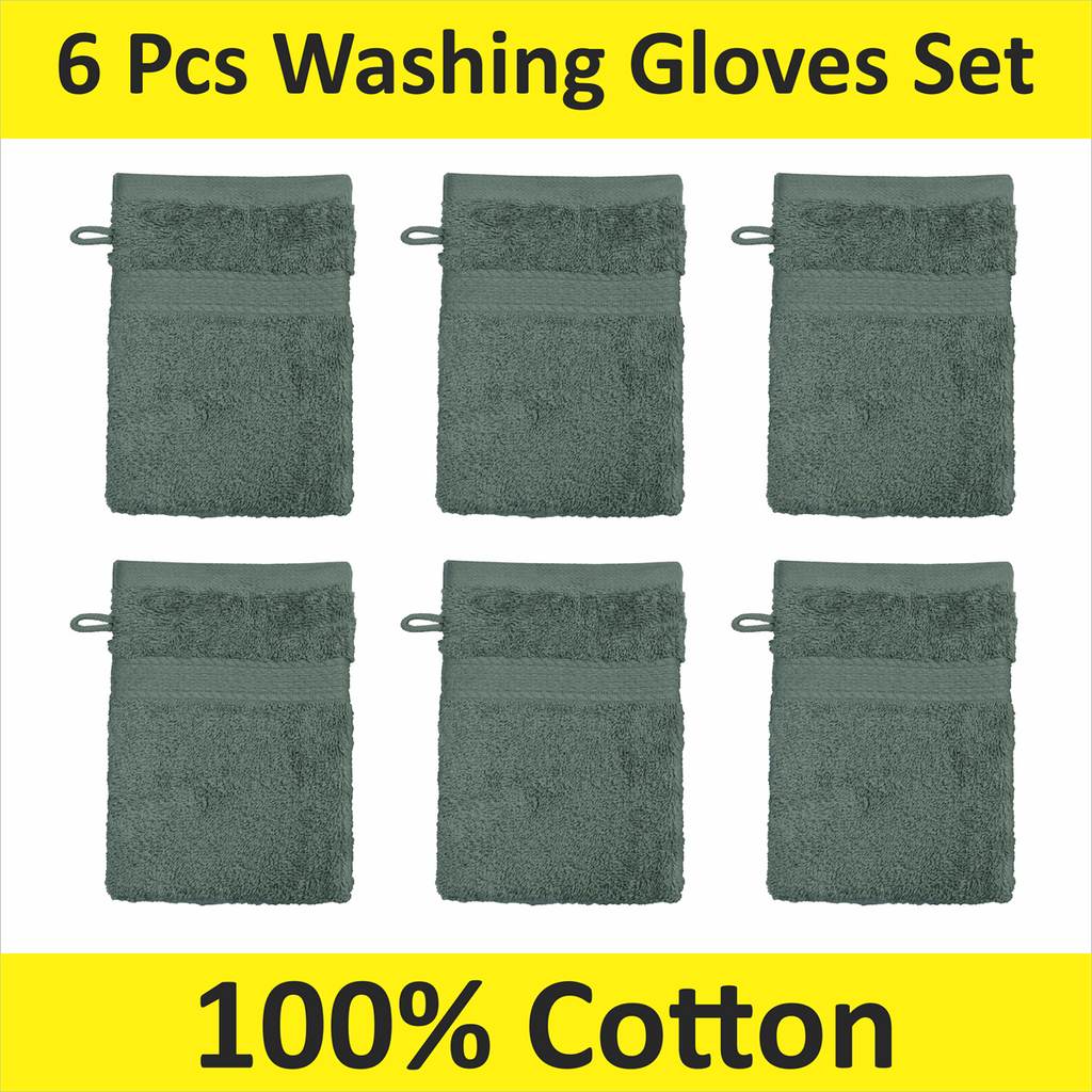 Wash Glove with Machine-Washable, Cotton, 6 Pack for practical home use - product gallery image 7