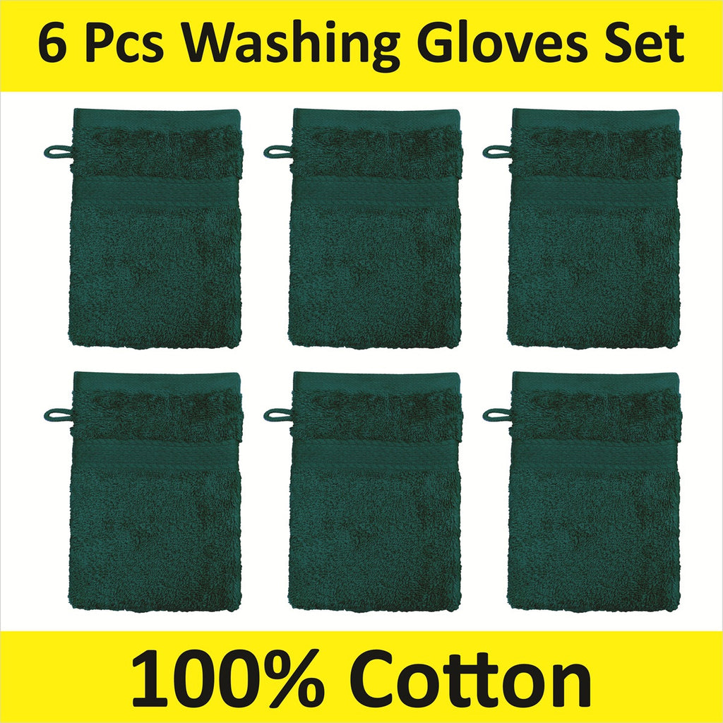 Wash Glove with Machine-Washable, Cotton, 6 Pack for practical home use - product gallery image 8