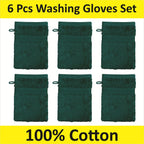 Wash Glove with Machine-Washable, Cotton, 6 Pack for practical home use - product gallery image 8