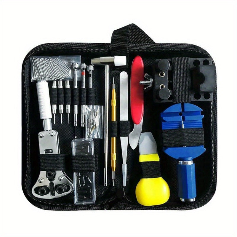 Watch Repair Tool Kit with Metal, 147 Piece, 147pcs/set - 147pcs/set option