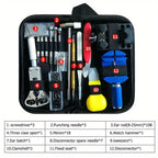 Watch Repair Tool Kit with Metal, 147 Piece, 147pcs/set - product gallery image 3