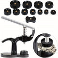 Watch Repair Tool with 13pcs, Press 13pcs Vanadium Steel Battery Replacement