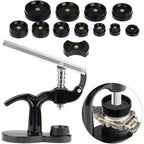 Watch Repair Tool with 13pcs, Press 13pcs Vanadium Steel Battery Replacement