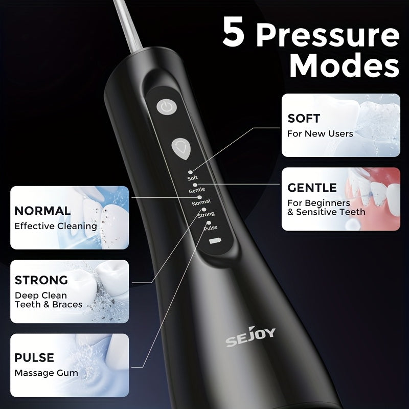 Water Flosser with Rechargeable, Waterproof, 350ml - product gallery image 10