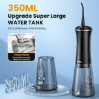 Water Flosser with Rechargeable, Waterproof, 350ml - product gallery image 7