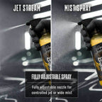 Waterless Car Wash with Wheels, 500ml, Glass, Spray Wax Gloss Shine Carnauba Wax - product gallery image 13