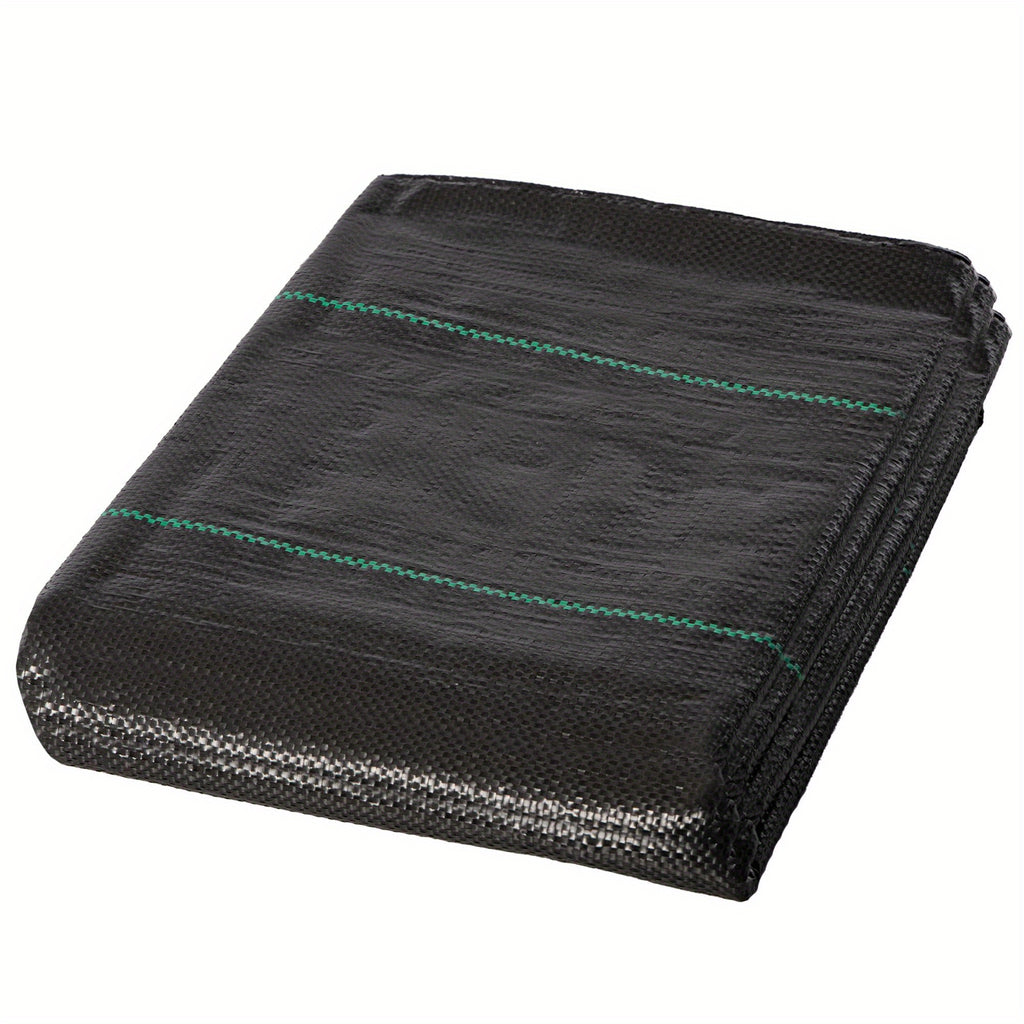 Weed Control Membrane with Lockable, 1m, 10m, Wood - Black option