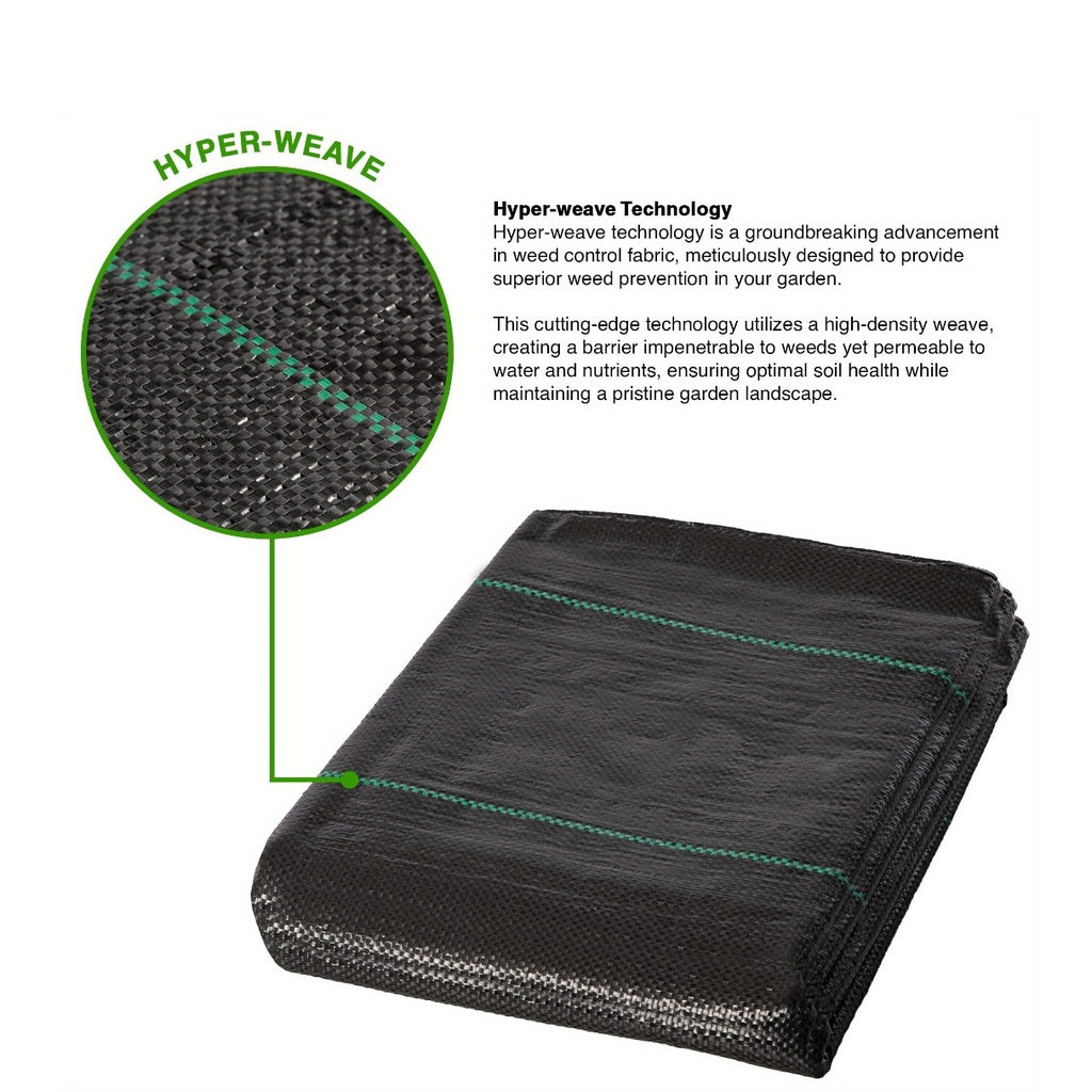 Weed Control Membrane with Lockable, 1m, 10m, Wood - product gallery image 7