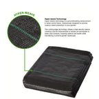 Weed Control Membrane with Lockable, 1m, 10m, Wood - product gallery image 7