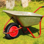 Wheelbarrow Wheel with Wheels, 120kg, Inch Puncture Proof Solid PU Replacement - product gallery image 6