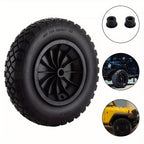 Wheelbarrow Wheel with Wheels, 350mm, 120kg, Inch Solid Tyre Heavy Duty Replacement - product gallery image 5