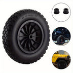 Wheelbarrow Wheel with Wheels, 350mm, 120kg, Inch Solid Tyre Heavy Duty Replacement - product gallery image 9