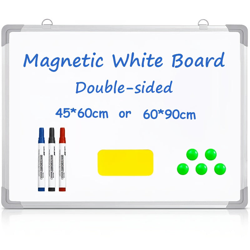 Whiteboard with Magnetic Dry Erase Frame, Marker, Eraser - product gallery image 18
