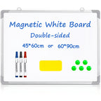 Whiteboard with Magnetic Dry Erase Frame, Marker, Eraser - product gallery image 18